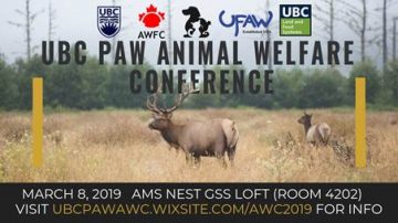 UBC PAW Animal Welfare Conference 2019
