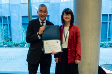 Congratulations to MSc Student, Maria Chen for winning the “People’s Choice” award for her presentation at the Land and Food Systems Graduate Student Conference.